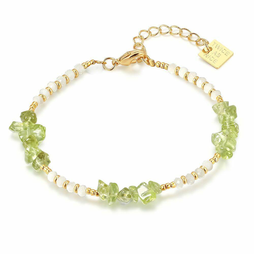 Bracelets | High Fashion Bracelet, Green Semi-Precious Stones Bracelets Bracelets