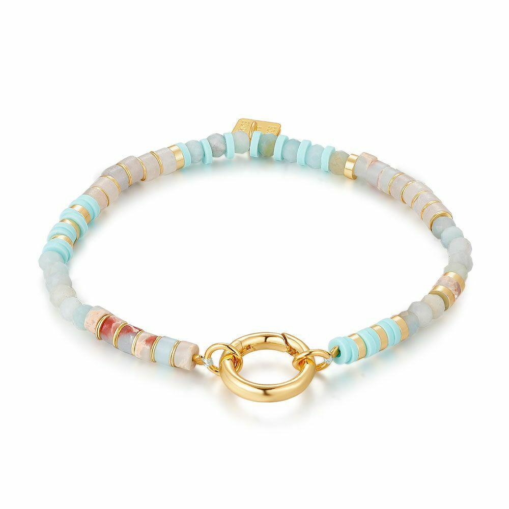 Bracelets | High Fashion Bracelet, Semi Precious Stones, Turquoise, White Bracelets Bracelets