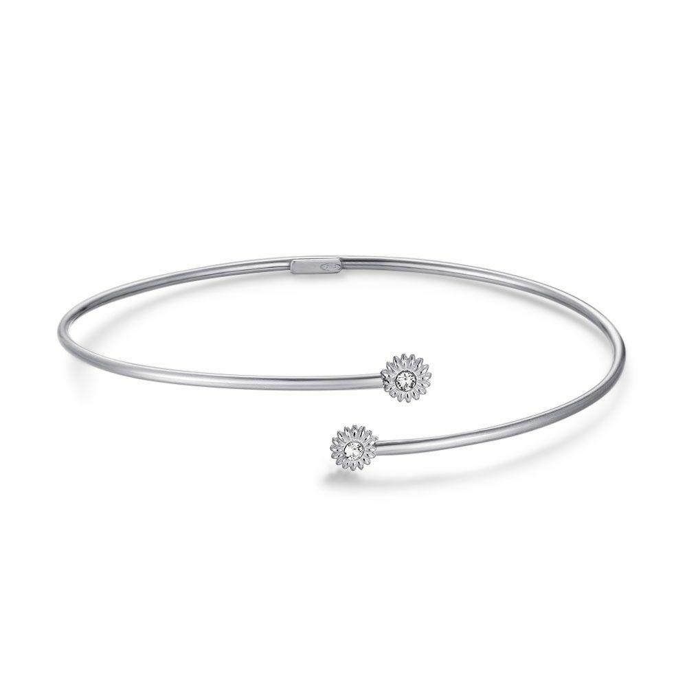 Bracelets | Silver Bracelet, Bangle, Flowers Bracelets Bracelets