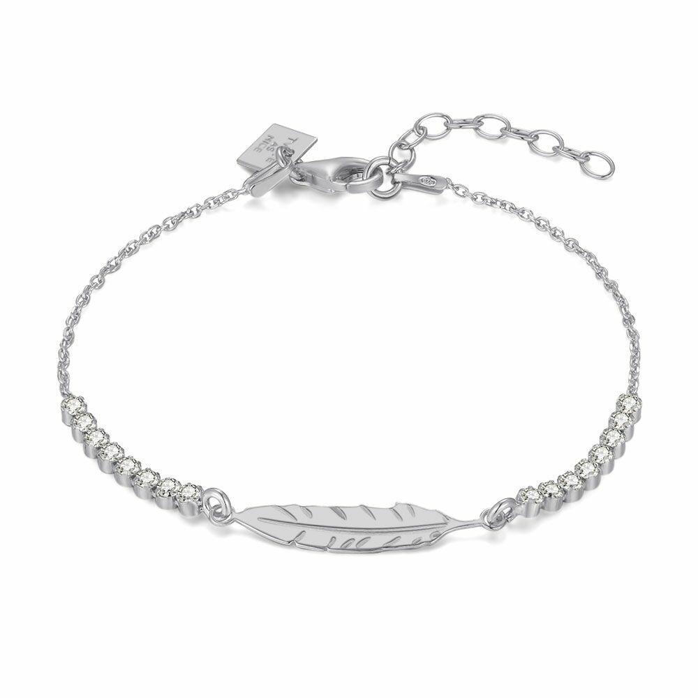 Bracelets | Silver Bracelet, Feather, Stones Bracelets Bracelets