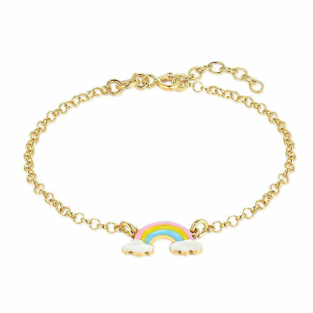 Bracelets | Silver Bracelet, Gold Tone, A Rainbow Bracelet Bracelets Bracelets