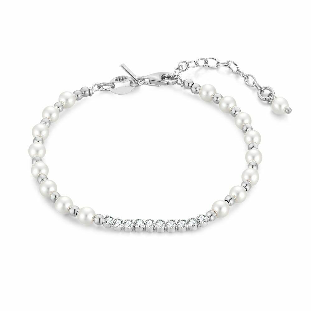 Bracelets | Silver Bracelet, Pearls And Stones Bracelets Bracelets