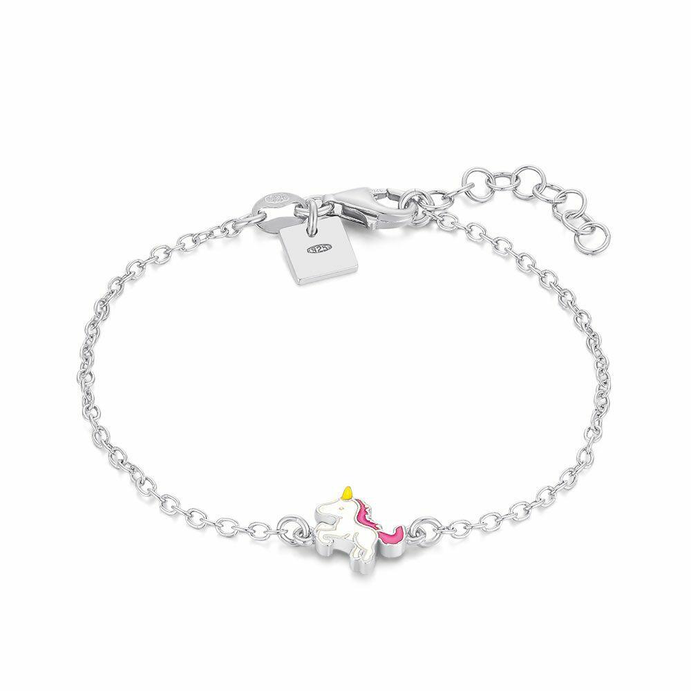 Bracelets | Silver Bracelet, Unicorn, Pink Bracelets Bracelets