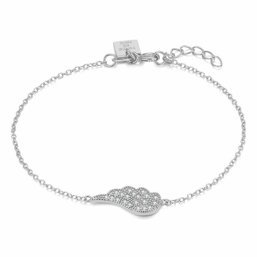 Bracelets | Silver Bracelet, Zirconia Wing Bracelets Bracelets