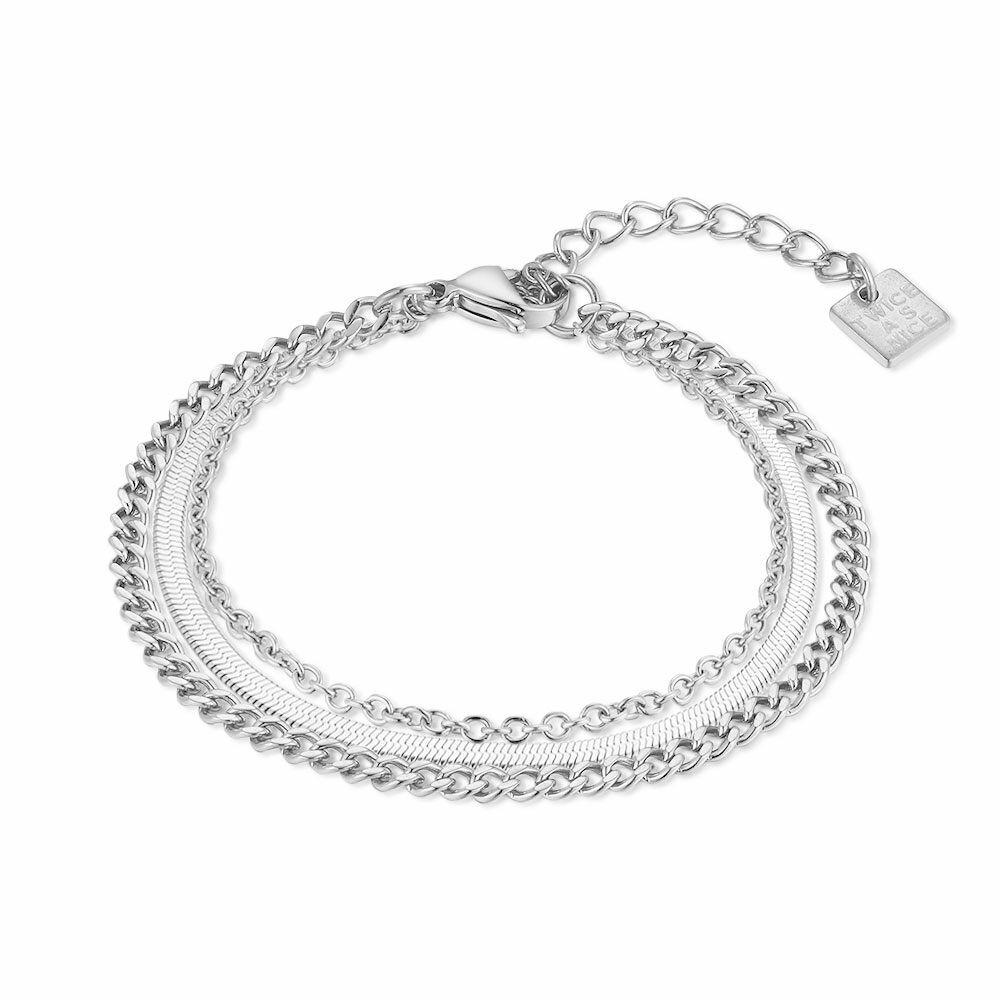 Bracelets | Stainless Steel Bracelet, 3 Different Chains Bracelets Bracelets