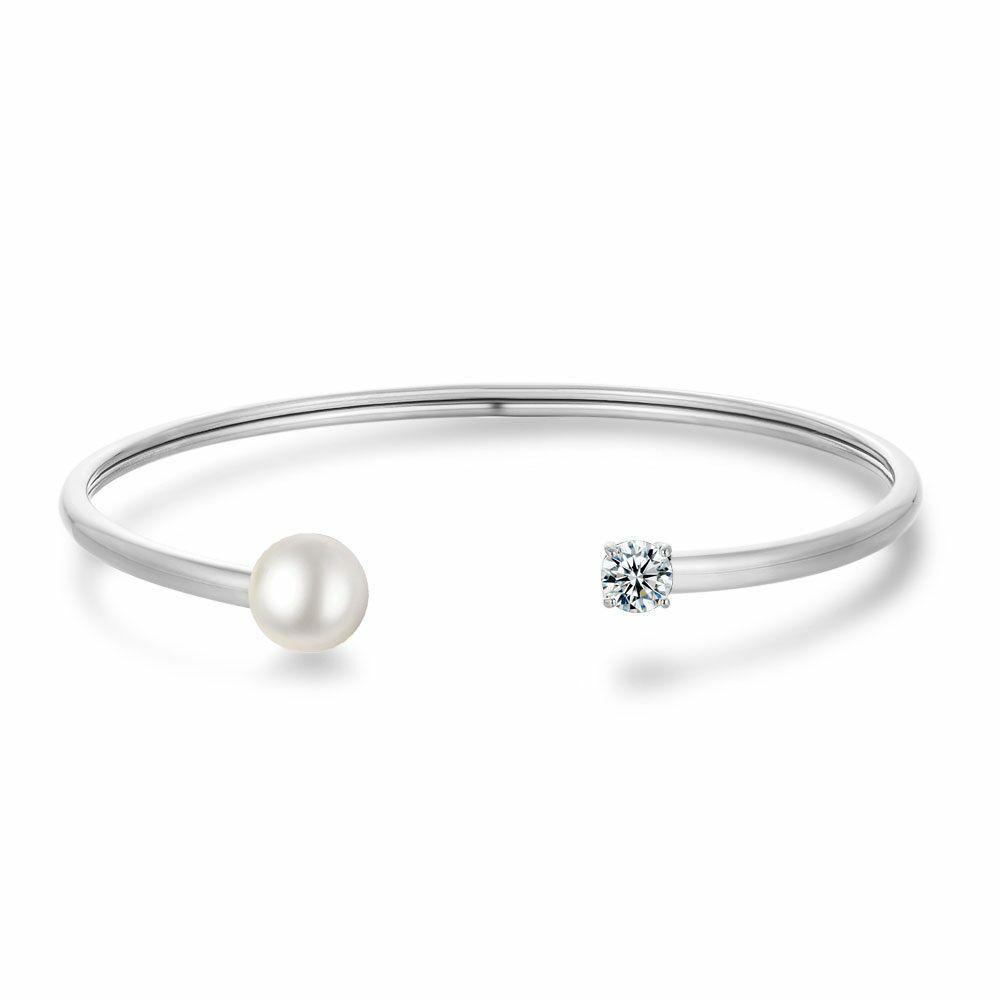 Bracelets | Stainless Steel Bracelet, Bangle, Pearl And Zirconia Bracelets Bracelets