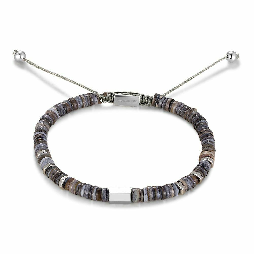 Bracelets | Stainless Steel Bracelet, Blue And Grey Stones Bracelets Bracelets