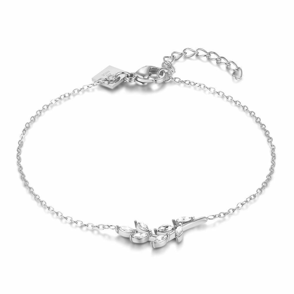 Bracelets | Stainless Steel Bracelet, Branch, Crystals Bracelets Bracelets