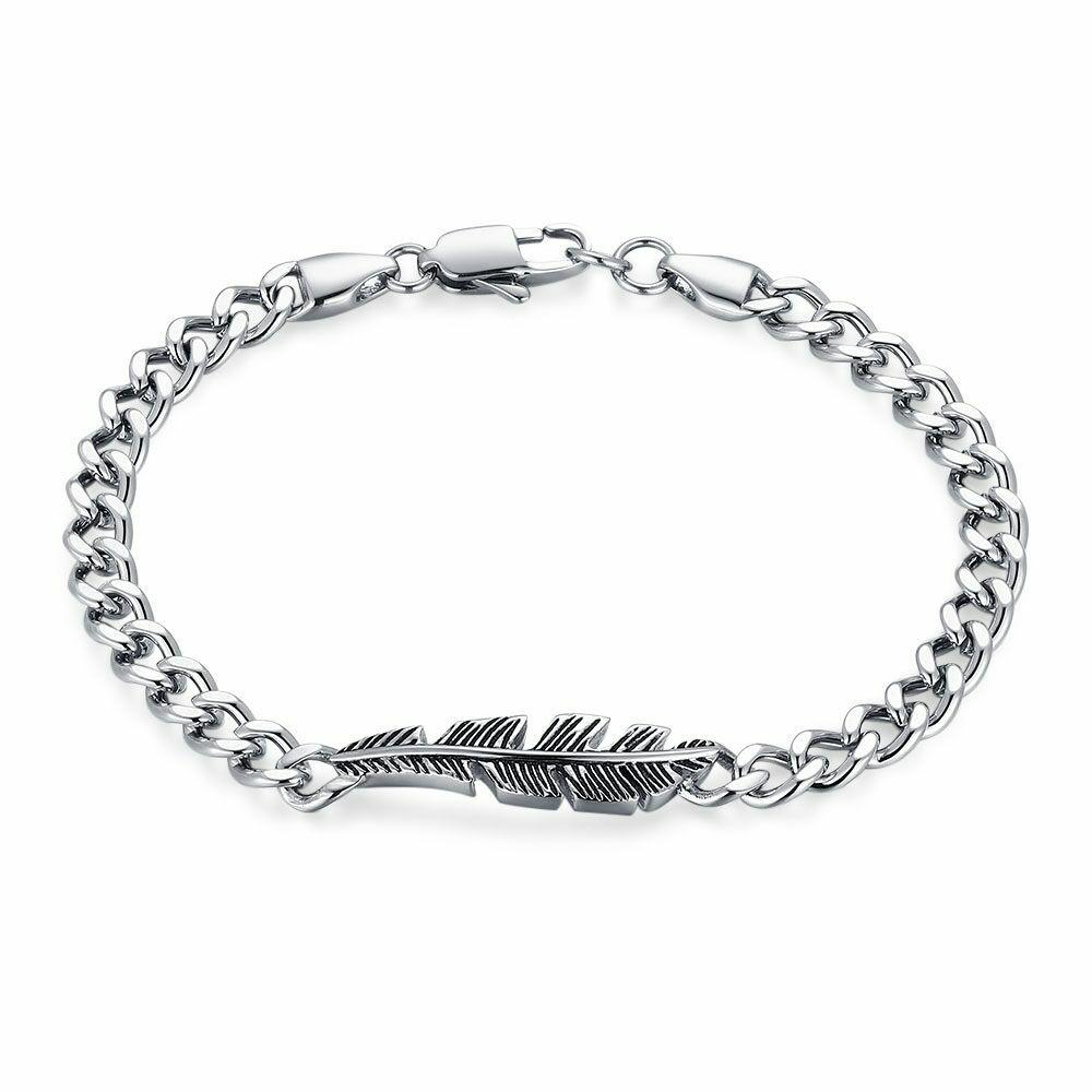 Bracelets | Stainless Steel Bracelet, Feather Bracelets Bracelets