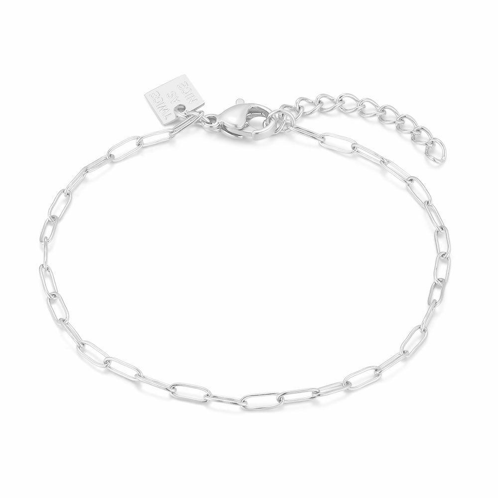 Bracelets | Stainless Steel Bracelet, Fine Oval Links Bracelets Bracelets