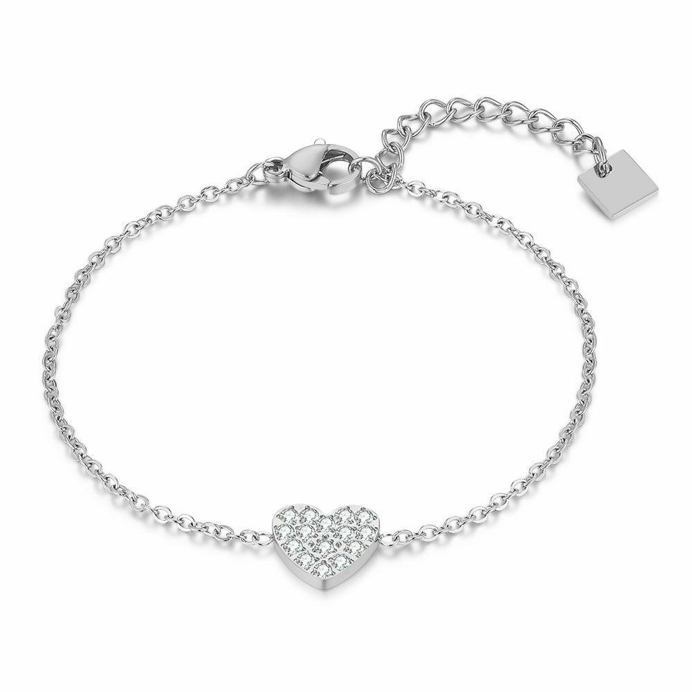 Bracelets | Stainless Steel Bracelet, Heart Bracelets Bracelets