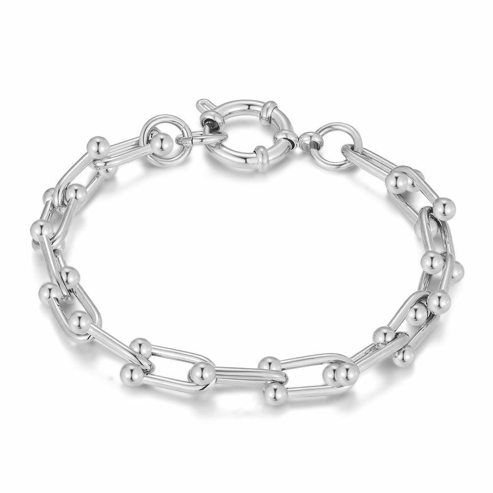 Bracelets | Stainless Steel Bracelet, Links And Balls Bracelets Bracelets