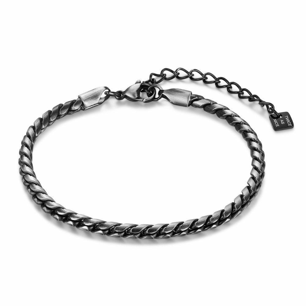 Bracelets | Stainless Steel Bracelet, Mat Grey Bracelets Bracelets