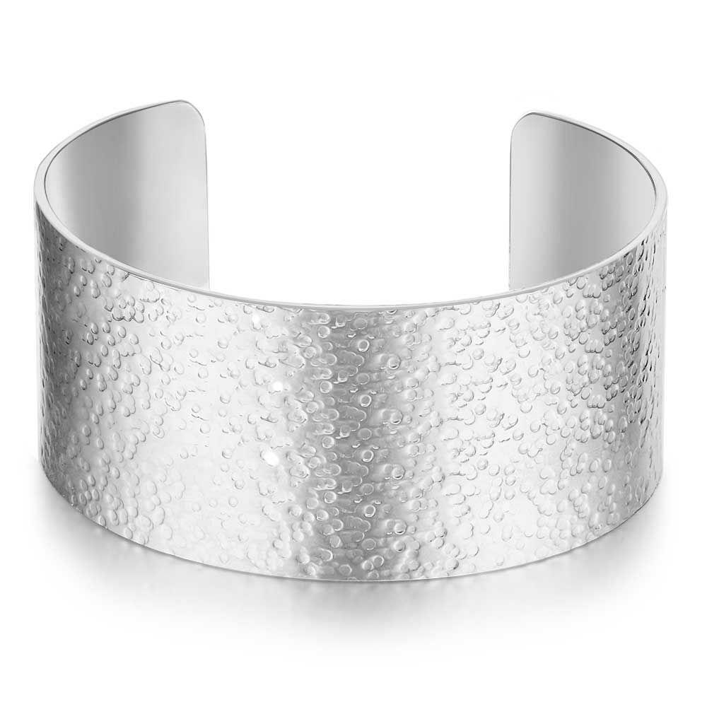 Bracelets | Stainless Steel Bracelet, Open Bangle, Hammered Bracelets Bracelets