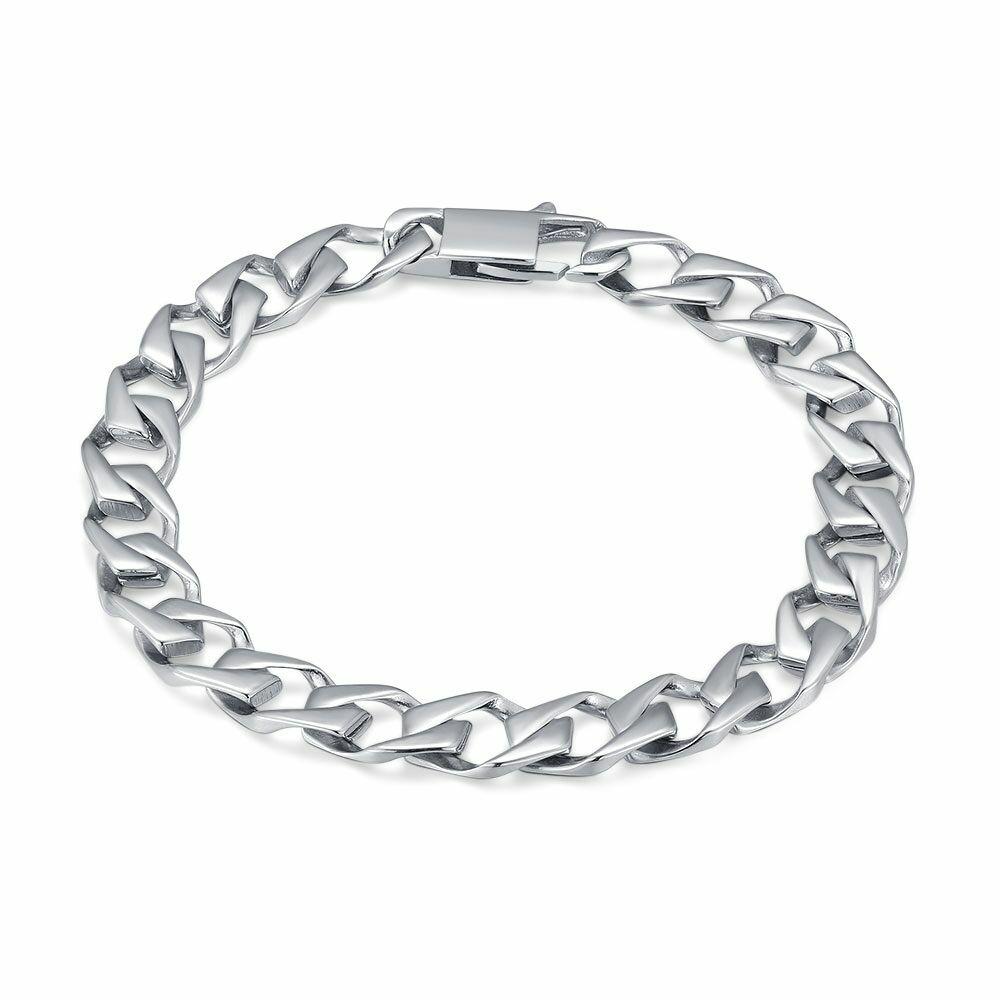 Bracelets | Stainless Steel Bracelet, Open Flat Link Bracelets Bracelets