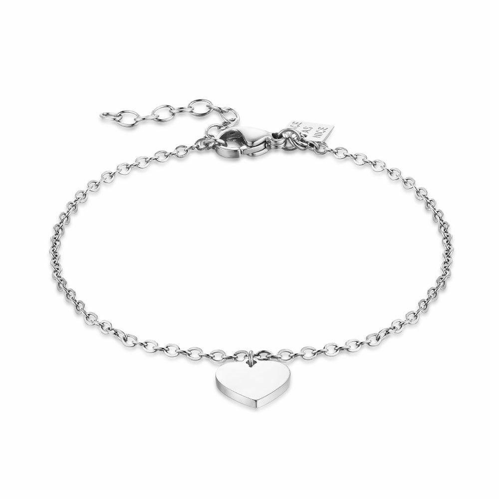 Bracelets | Stainless Steel Bracelet, Small Hanging Heart Bracelets Bracelets