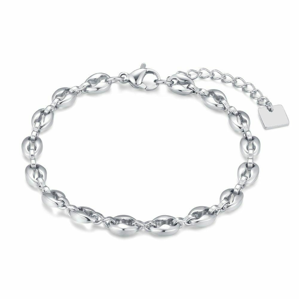 Bracelets | Stainless Steel Bracelet, Small Ovals Bracelets Bracelets