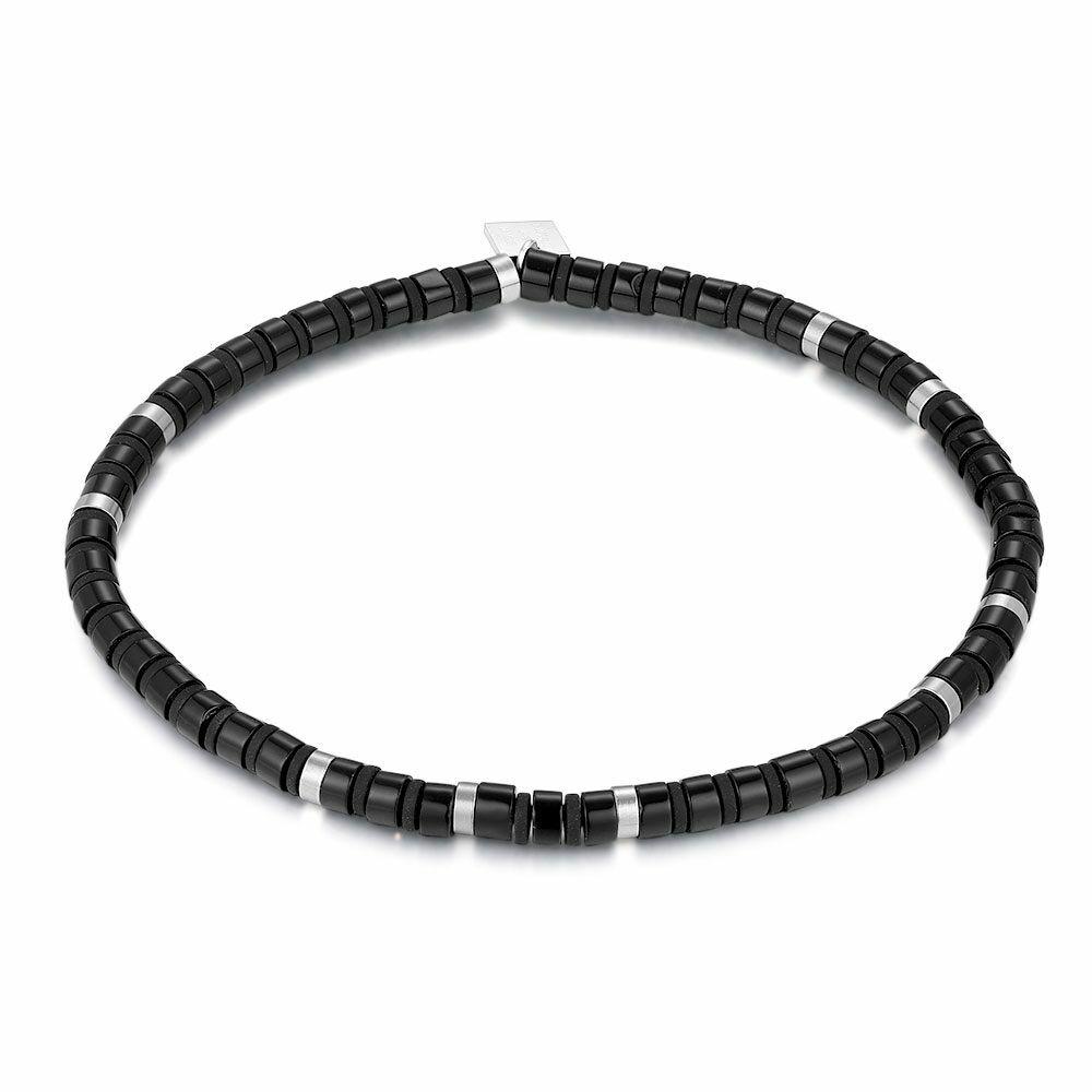 Bracelets | Stainless Steel Necklace, Rings In Black Agate Bracelets Bracelets