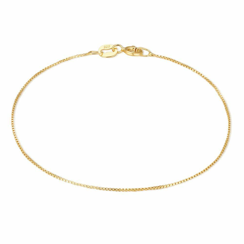 Chains | 18Ct Gold Plated Silver Bracelet, Venetian Chains Chains