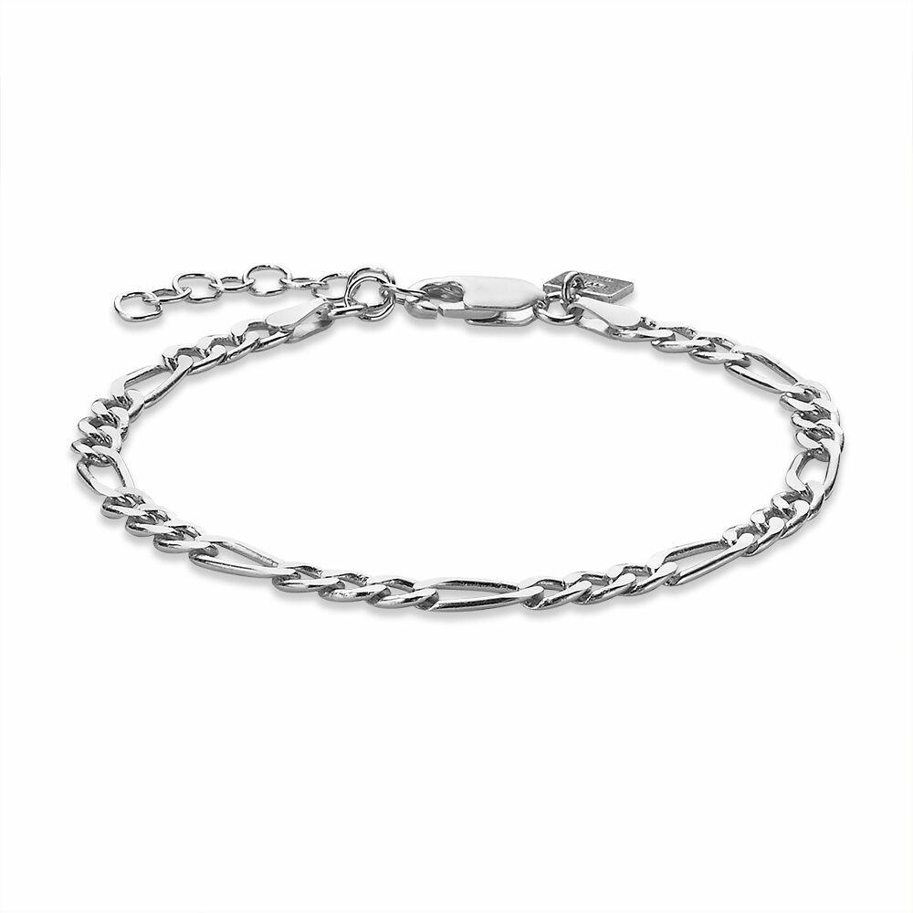 Chains | Silver Bracelet, Figaro Chain, 4 Mm Chains Chains