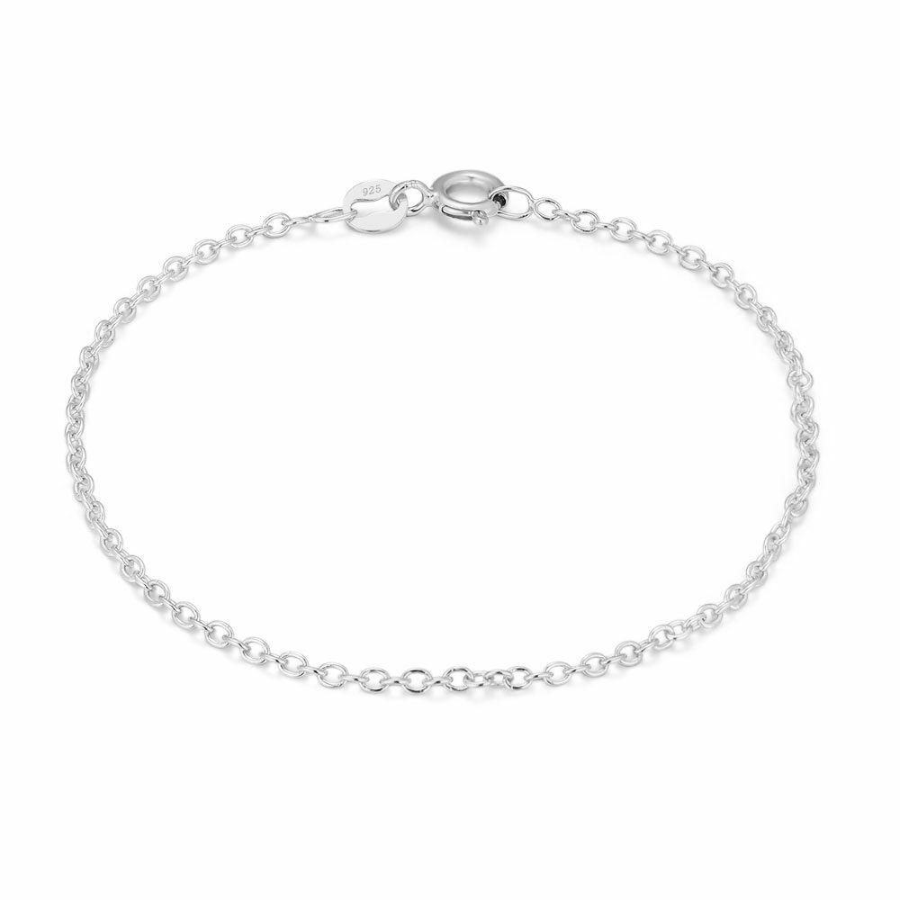 Chains | Silver Bracelet, Oval Links Chains Chains