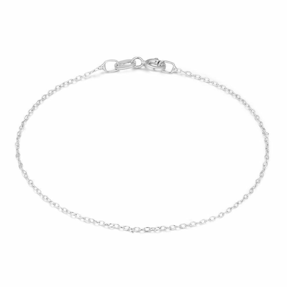 Chains | Silver Bracelet, Oval Links Chains Chains