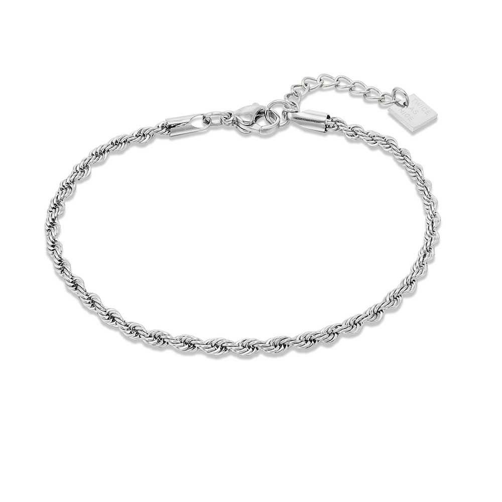 Chains | Stainless Steel Bracelet, Twisted Chain, 2,3 Mm Chains Chains