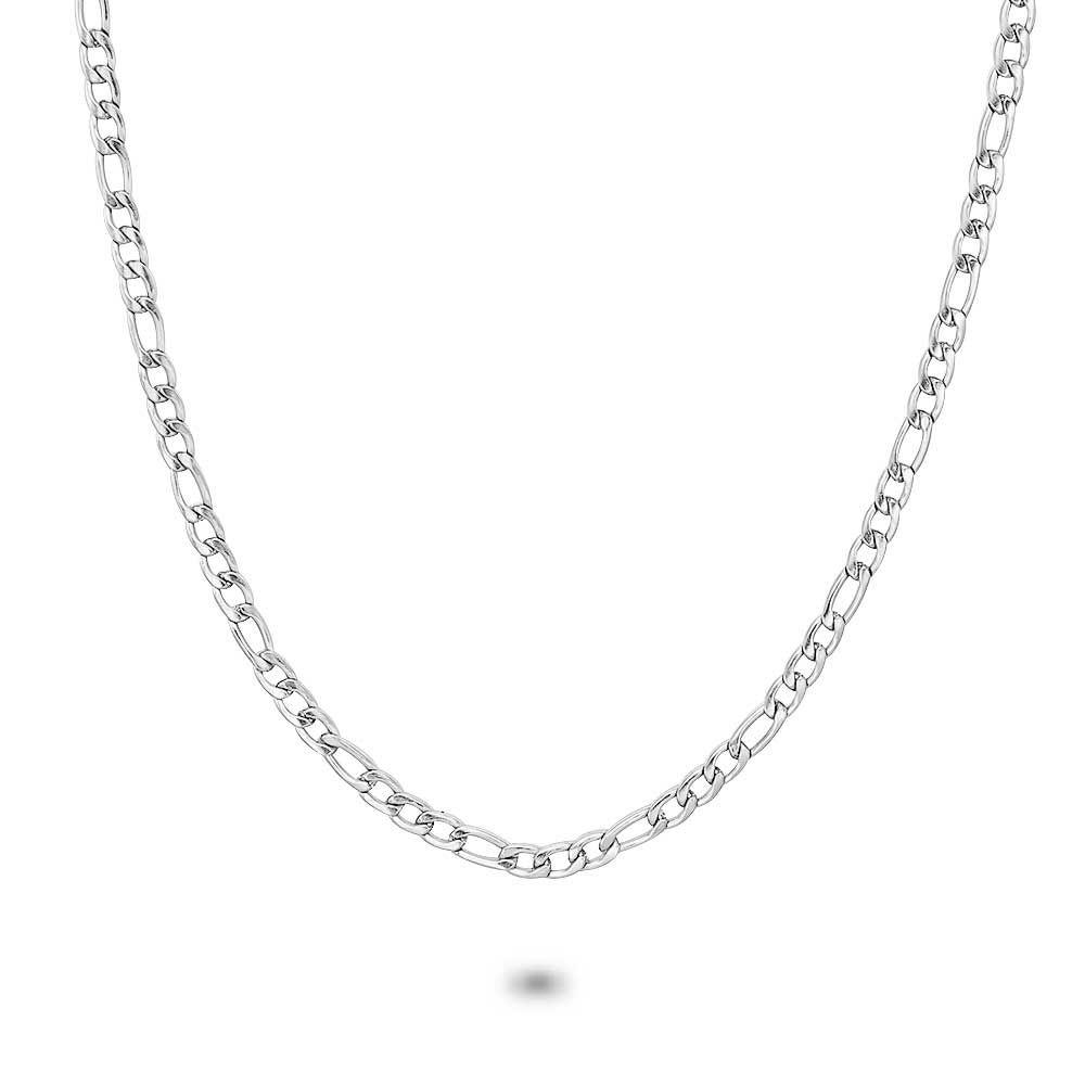 Chains | Stainless Steel Necklace, Figaro Chain 3 Mm Chains Chains