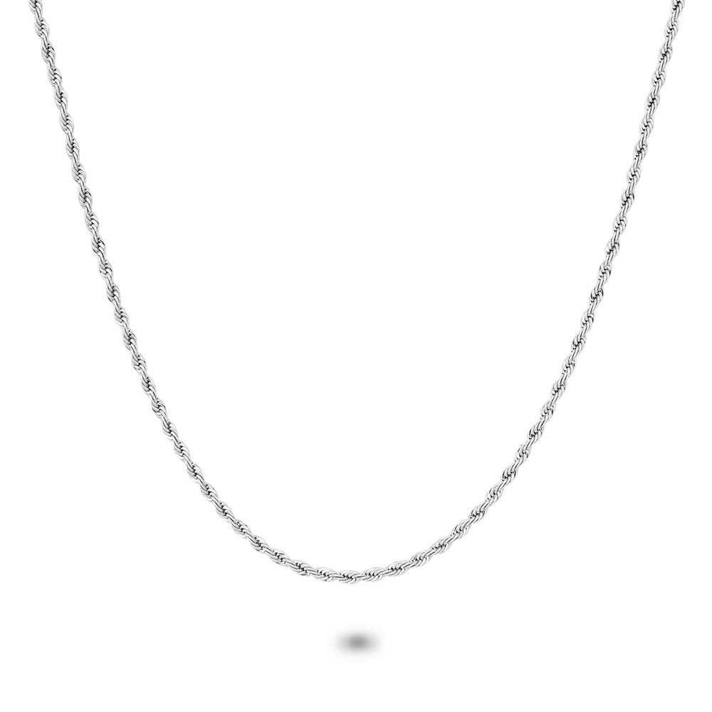 Chains | Stainless Steel Necklace, Twisted Chain, 2,3 Mm Chains Chains