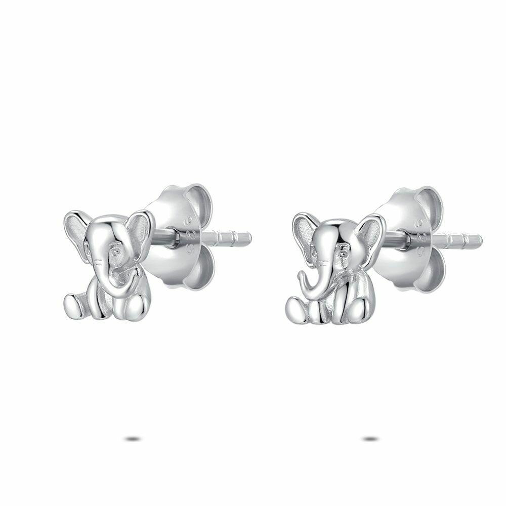 Earrings | Silver Earrings, Little Elephant Earrings Earrings