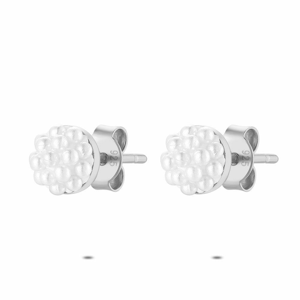 Earrings | Silver Earrings, Micro Pearls Earrings Earrings