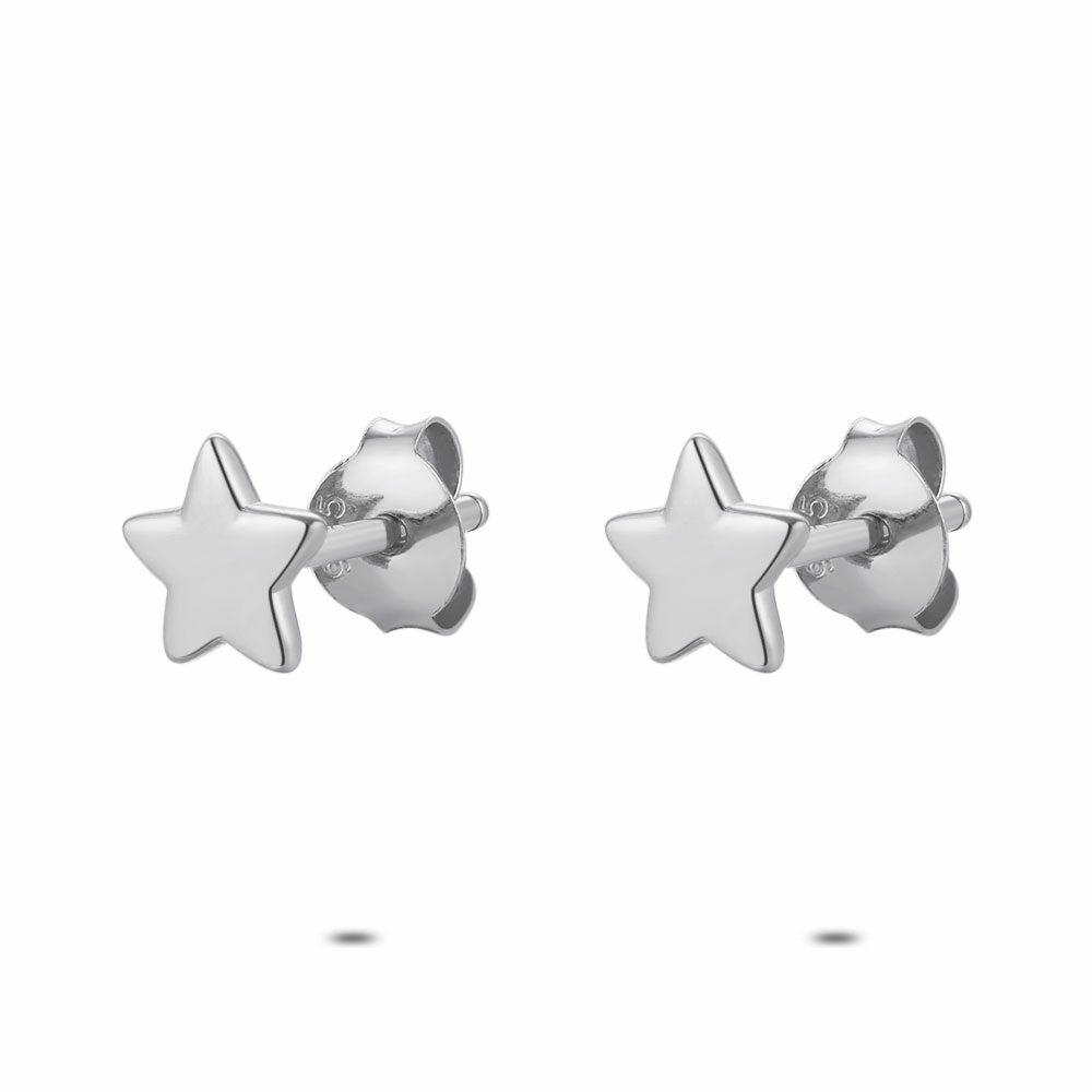 Earrings | Silver Earrings, Star, 6 Mm Earrings Earrings