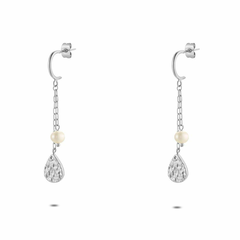 Earrings | Stainless Steel Earrings, Drop And Pearl Earrings Earrings