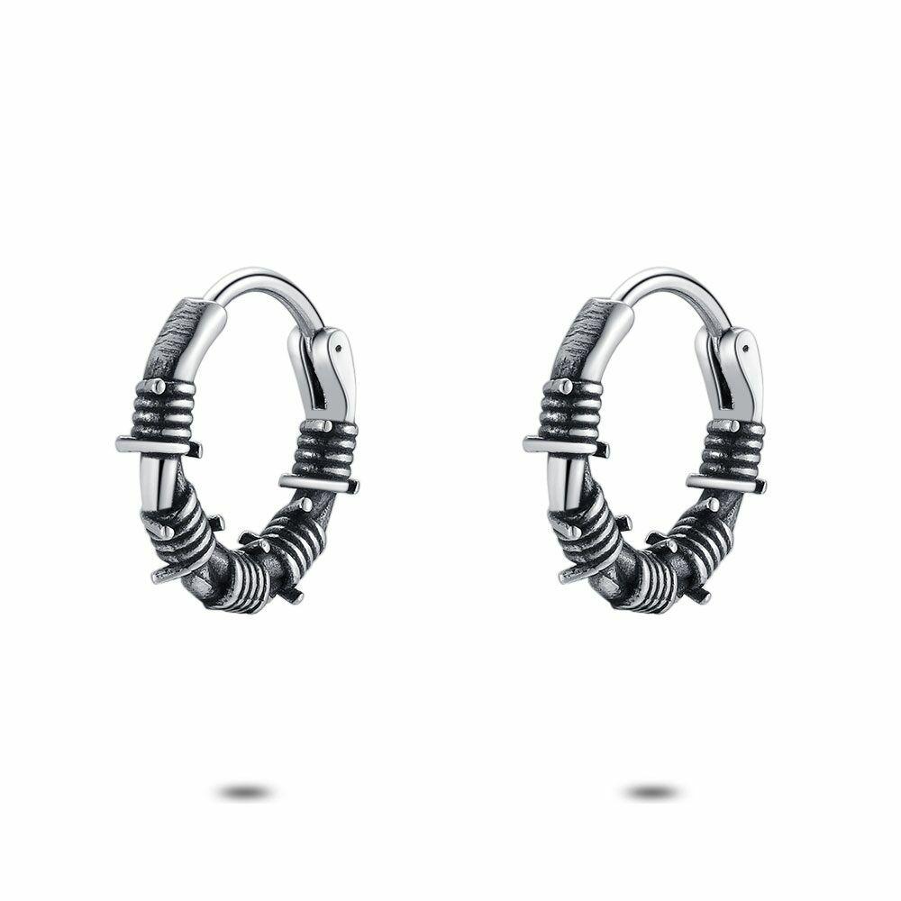 Earrings | Stainless Steel Earrings, Earring, Barbed Wire Earrings Earrings