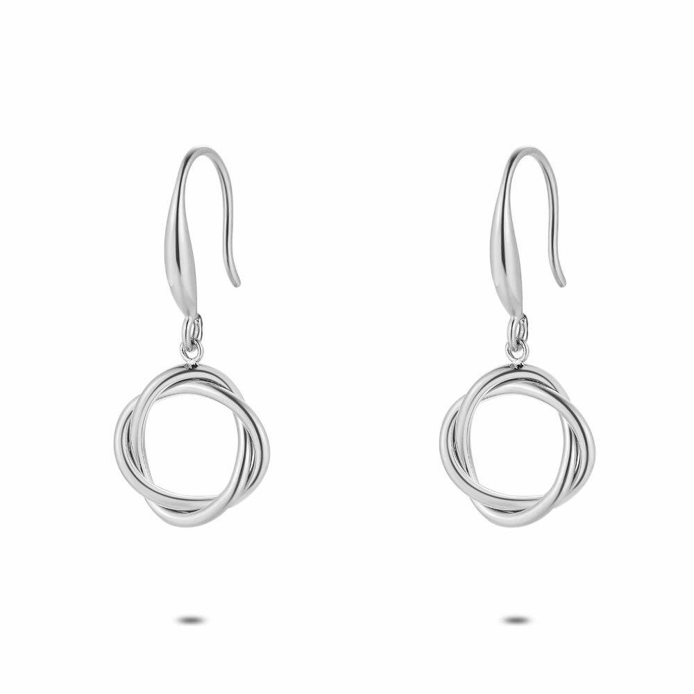 Earrings | Stainless Steel Earrings, Open Ovals Earrings Earrings