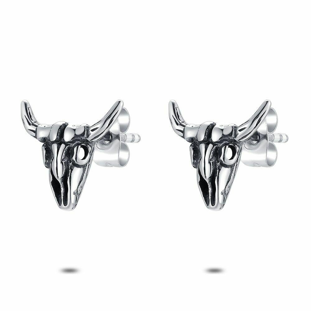 Earrings | Stainless Steel Earrings, Skull Of A Cow Earrings Earrings