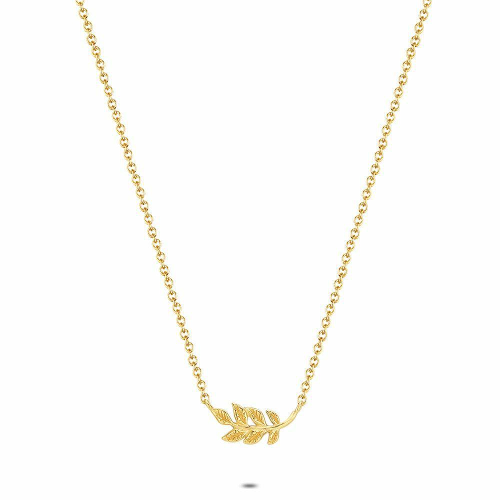 Necklaces | 18Ct Gold Plated Silver Necklace, Branch Necklaces Necklaces