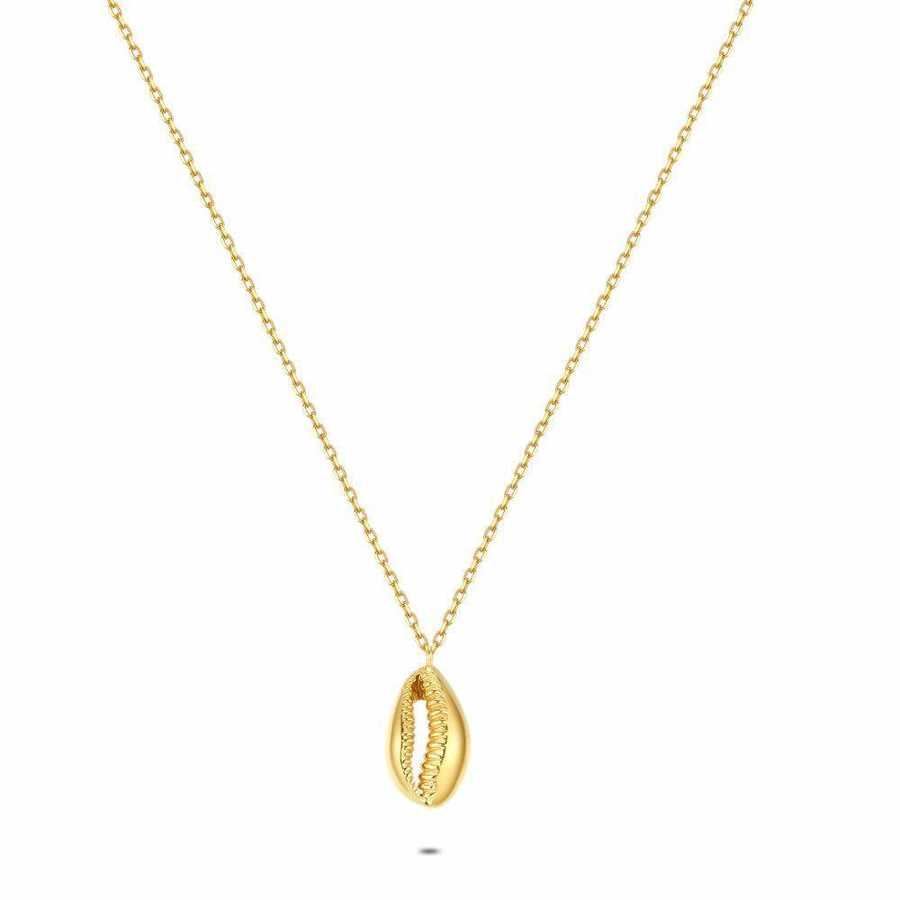 Necklaces | 18Ct Gold Plated Silver Necklace, Shell Necklaces Necklaces