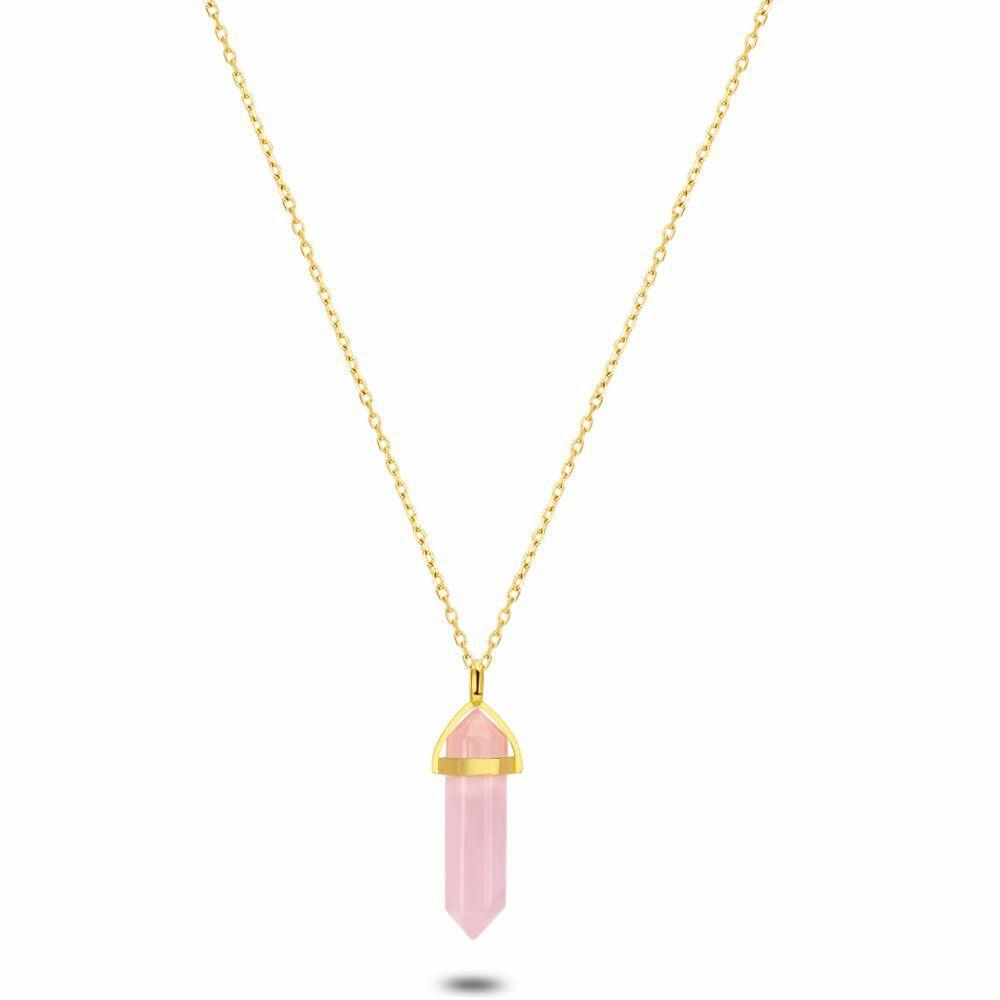 Necklaces | High Fashion Necklace, Pink Crystal Necklaces Necklaces