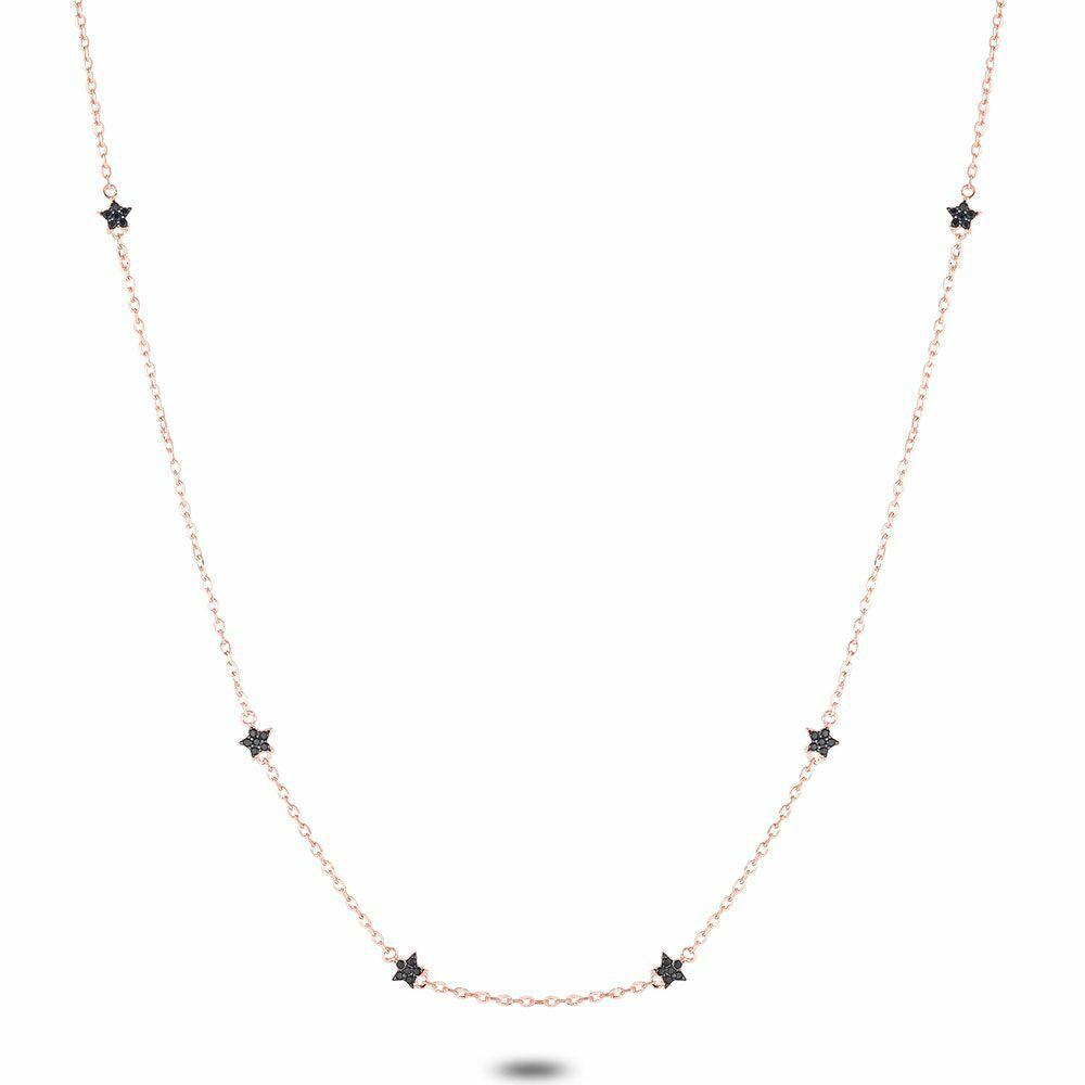 Necklaces | Rosé Silver Necklace, Stars Necklaces Necklaces