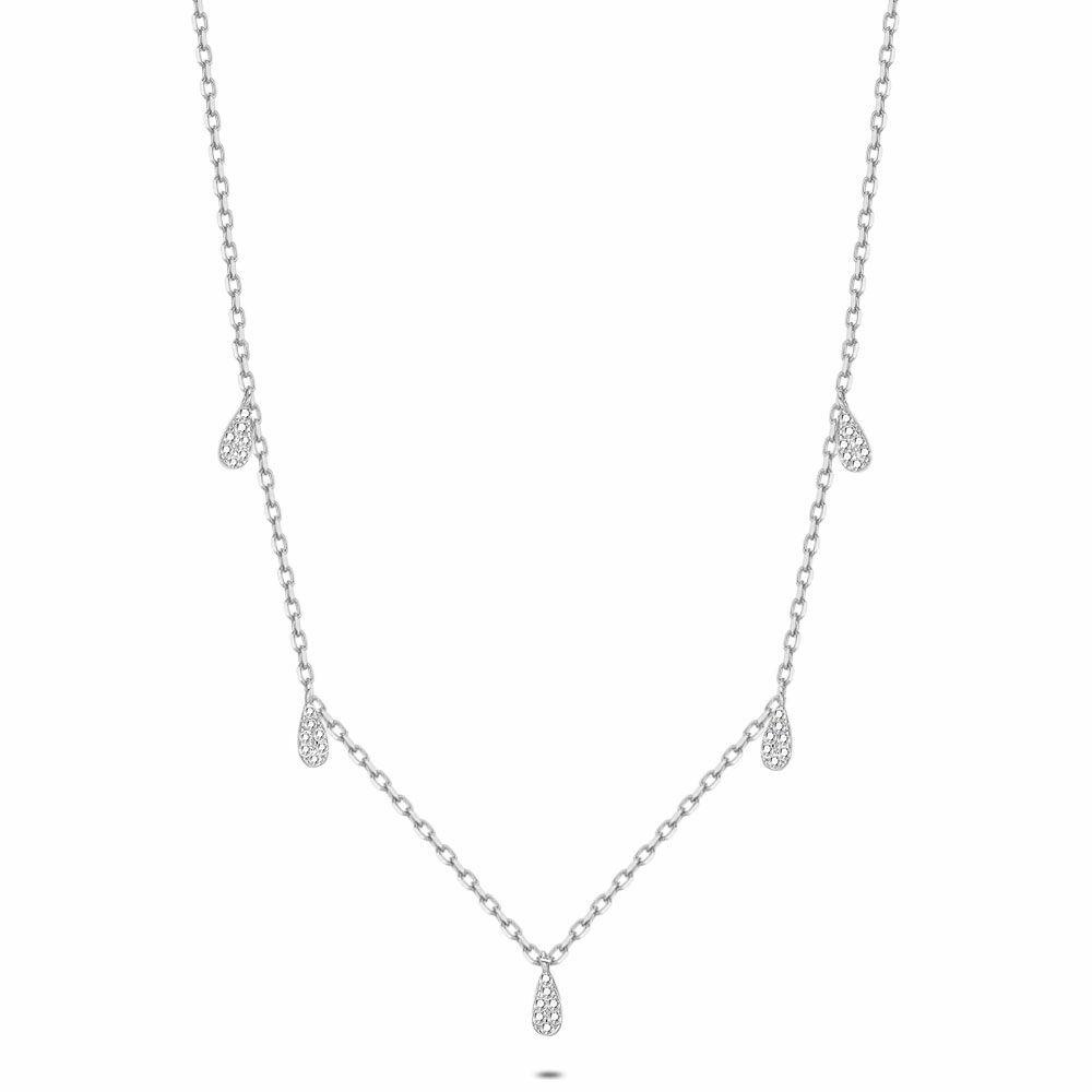 Necklaces | Silver Necklace, 5 Drops Necklaces Necklaces