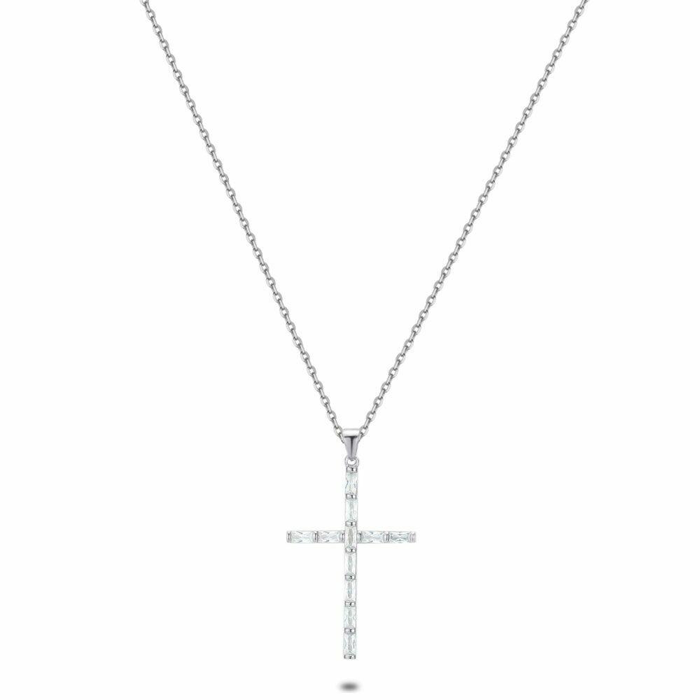 Necklaces | Silver Necklace, Cross, Zirconia Necklaces Necklaces