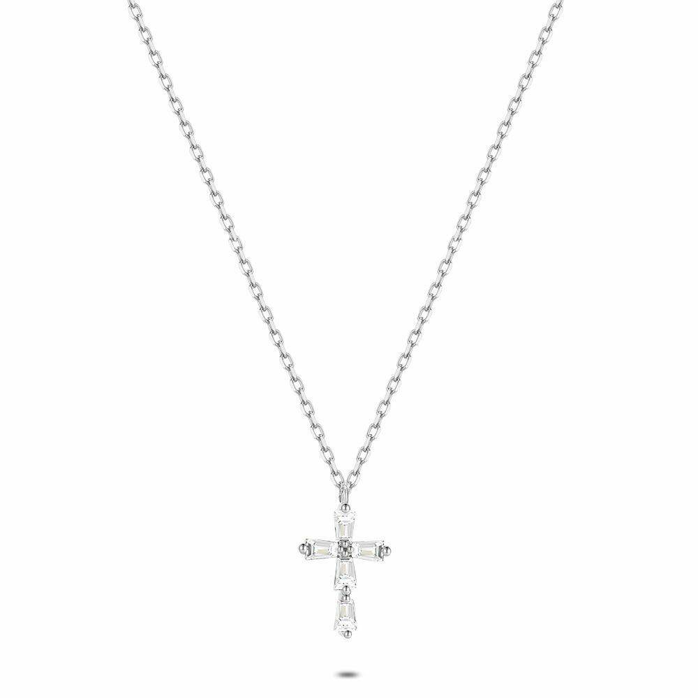 Necklaces | Silver Necklace, Cross, Zirconia Necklaces Necklaces