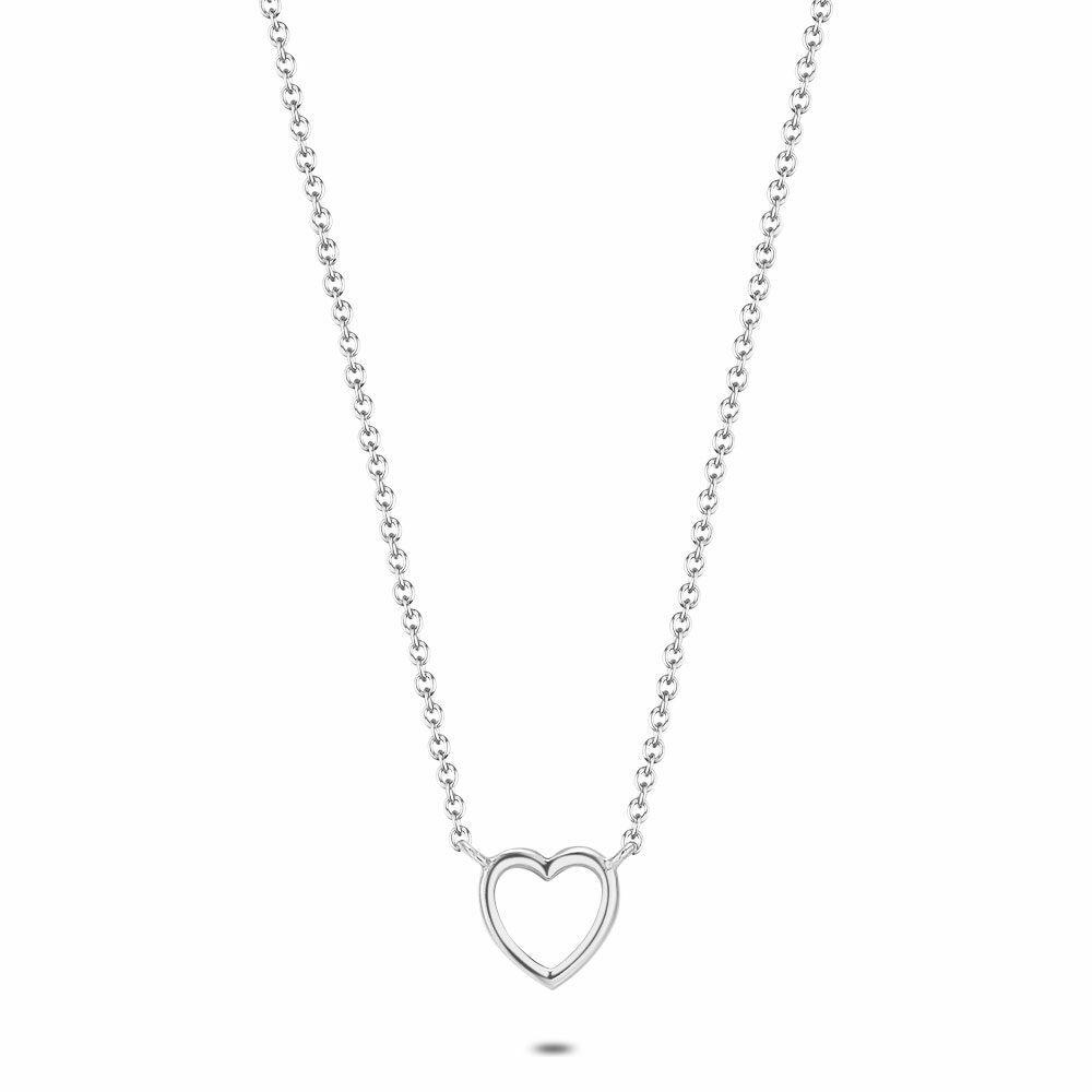 Necklaces | Silver Necklace, Open Heart Necklaces Necklaces