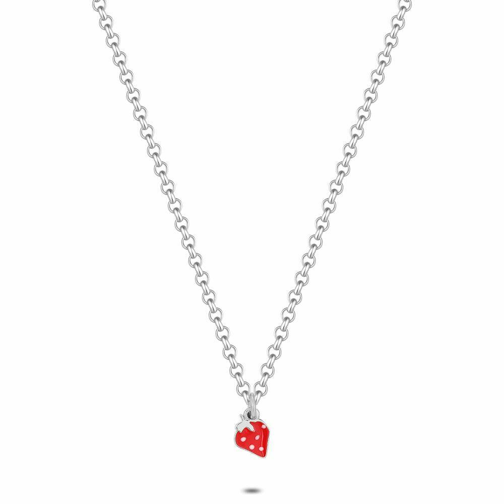 Necklaces | Silver Necklace, Strawberry Kids Kids