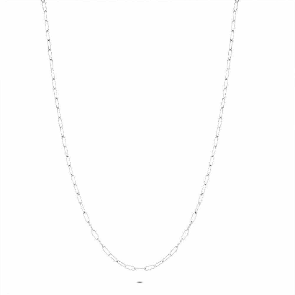 Necklaces | Stainless Steel Necklace, Fine Oval Links Necklaces Necklaces