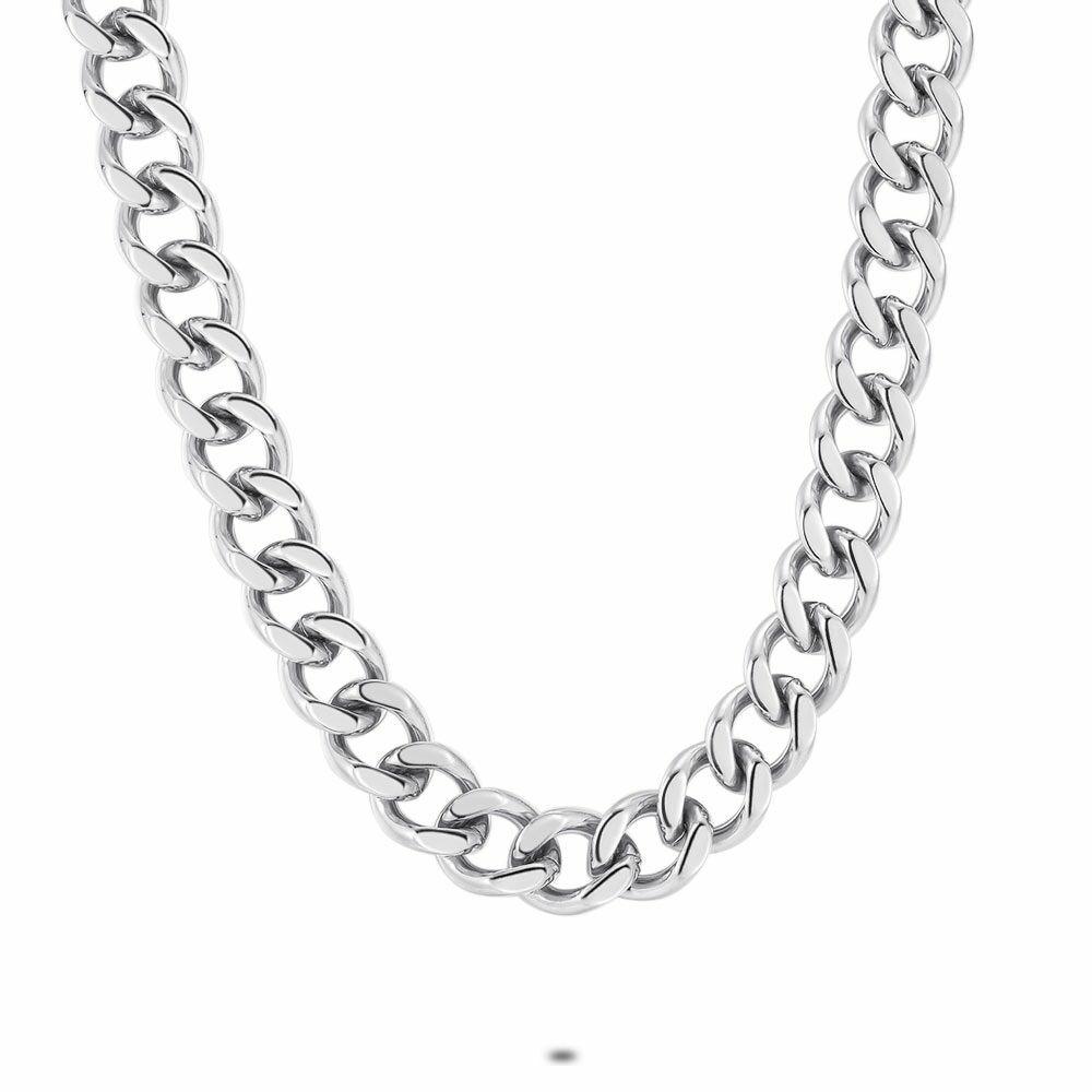 Necklaces | Stainless Steel Necklace, Gourmet Of 10 Mm Mens Mens