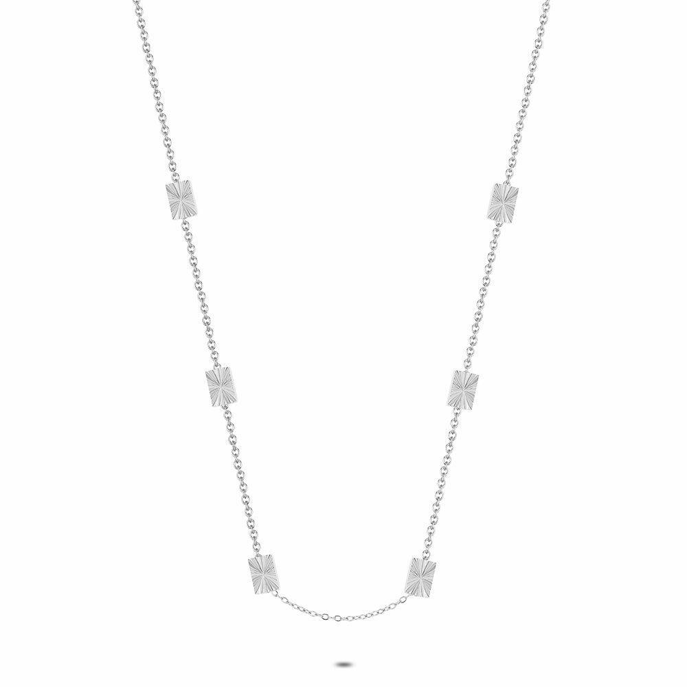 Necklaces | Stainless Steel Necklace, Little Rectangles Necklaces Necklaces