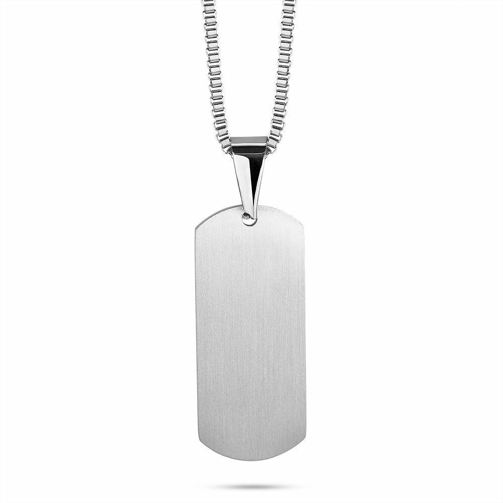 Necklaces | Stainless Steel Necklace, Name Tag Mens Mens