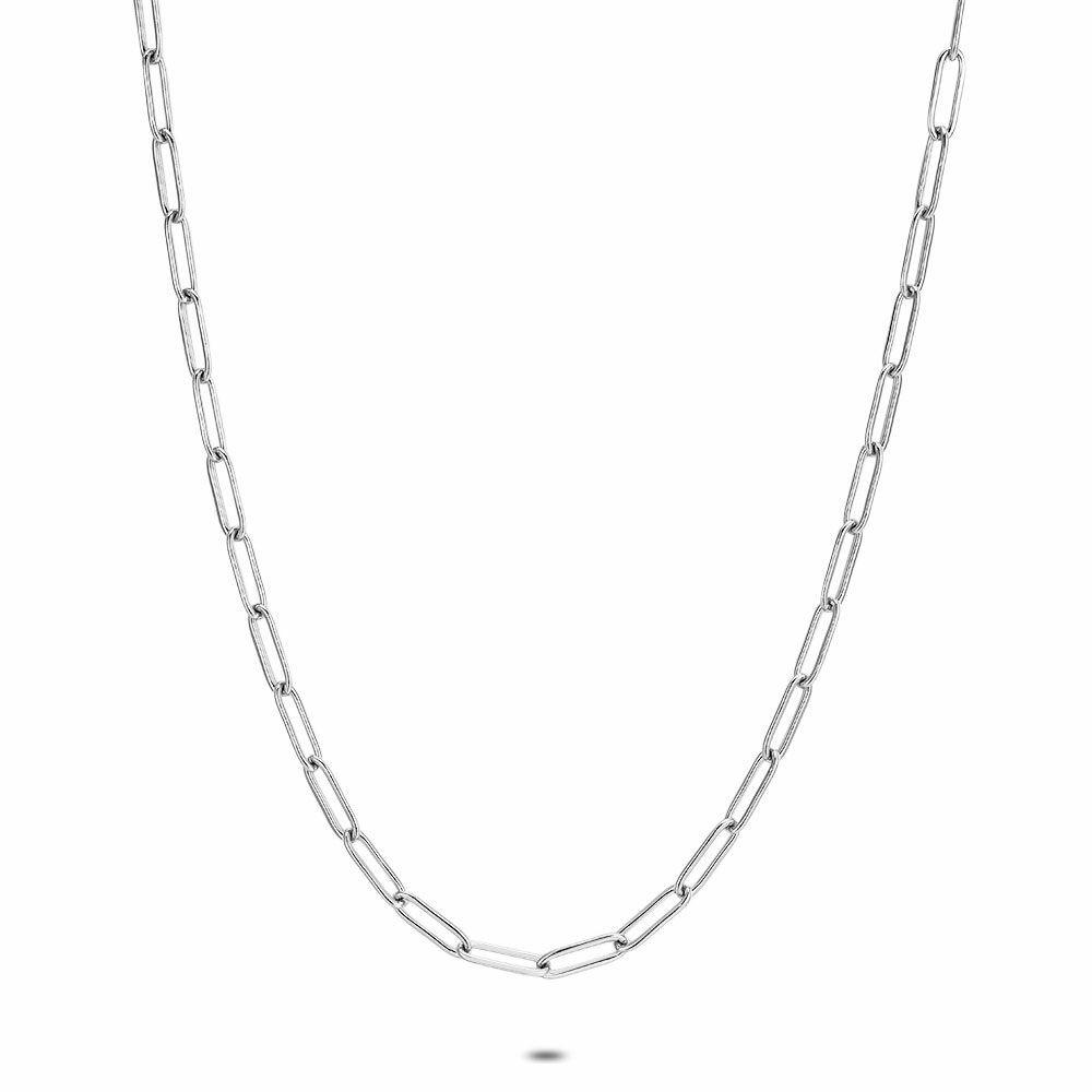 Necklaces | Stainless Steel Necklace, Oval Link Chain Necklaces Necklaces